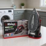 Fer à Repasser a Vapeur Céramique STEAM IRON 2800W Rhinos GTM-31 Rouge – Image 2