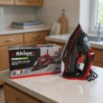 Fer à Repasser a Vapeur Céramique STEAM IRON 2800W Rhinos GTM-31 Rouge – Image 6