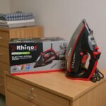Fer à Repasser a Vapeur Céramique STEAM IRON 2800W Rhinos GTM-31 Rouge – Image 3
