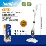 Nettoyeur a vapeur Multifonction 10 en 1 - 1500W Multi-usage tapis - bois - sol - Cuisine -  Sonifer SF-2252