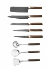 Set de 9 pcs couteaux de cuisine + Support 9PC – Image 2