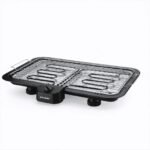 Barbecue électrique 2200 W L51×P30 CM Thermostat réglable, résistance et grille amovibles Saurex Electro YD307-1A – Image 2
