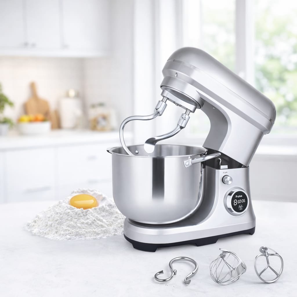 IMG-20260414-WA0058.jpg Petrin Double Crochet 10 L 2500W Kitchenlab KT-STM-003 Gris – Image 1