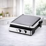 Panineuse inox XL 2000W Ouverture De 90° Et 180° KitchenLab KT-SM-002 – Image 3