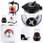Blender en plastique 2 en 1 - 1.5L 500W PlanetSat PBL-1925 Blanc – Image 2