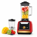 Blender 2 en 1 - 02L 4500W 06 Lames Brendmann BR-104 Rouge – Image 2