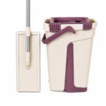 Balai clean magique 2 en 1 avec 2 Recharge Cleantex BM0370 Beige – Image 4