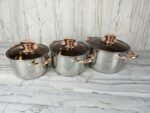 Série 6 Pcs Luxe En INOX Kaisa Villa – Image 2