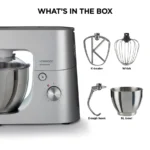 Robot Pétrin Pâtissier  Kenwood original 1400W 5 L 6 VitessesPulse HomeBake Kenwood KHH01.000SI – Image 3