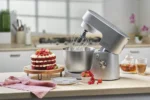 Robot Pétrin Pâtissier  Kenwood original 1400W 5 L 6 VitessesPulse HomeBake Kenwood KHH01.000SI – Image 6