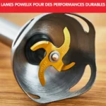 BRAS MIXEUR COFFRET 1000W AVEC 4 ACCESSOIRES ET LAMMES powelix MOULINEX Original DD94L810 – Image 6
