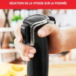 BRAS MIXEUR COFFRET 1000W AVEC 4 ACCESSOIRES ET LAMMES powelix MOULINEX Original DD94L810 – Image 7
