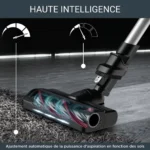 Aspirateur Balai Sans Fil 250W Avec Autonomie de 45 Minutes Et Technologie Avancée Rowenta 9.60 RH2037WO – Image 6