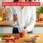 Mixeur Plongeant 350W À Lames Inox Zelkrom Tefal HB12AN10 Blanc – Image 3