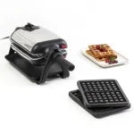Gaufrier Électrique 1200W Professionnel Avec Thermostat Réglable Et Plaques Amovibles Tefal WM756D12 – Image 2