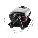 Gaufrier Électrique 1200W Professionnel Avec Thermostat Réglable Et Plaques Amovibles Tefal WM756D12 – Image 4