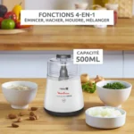 Hachoir Electrique 1000 W 500 ml Moulinex DPA141 – Image 2