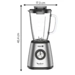 blender Moulinex 800W - 6 vitesses - 1,75L Moulinex original  LM439D10 – Image 5