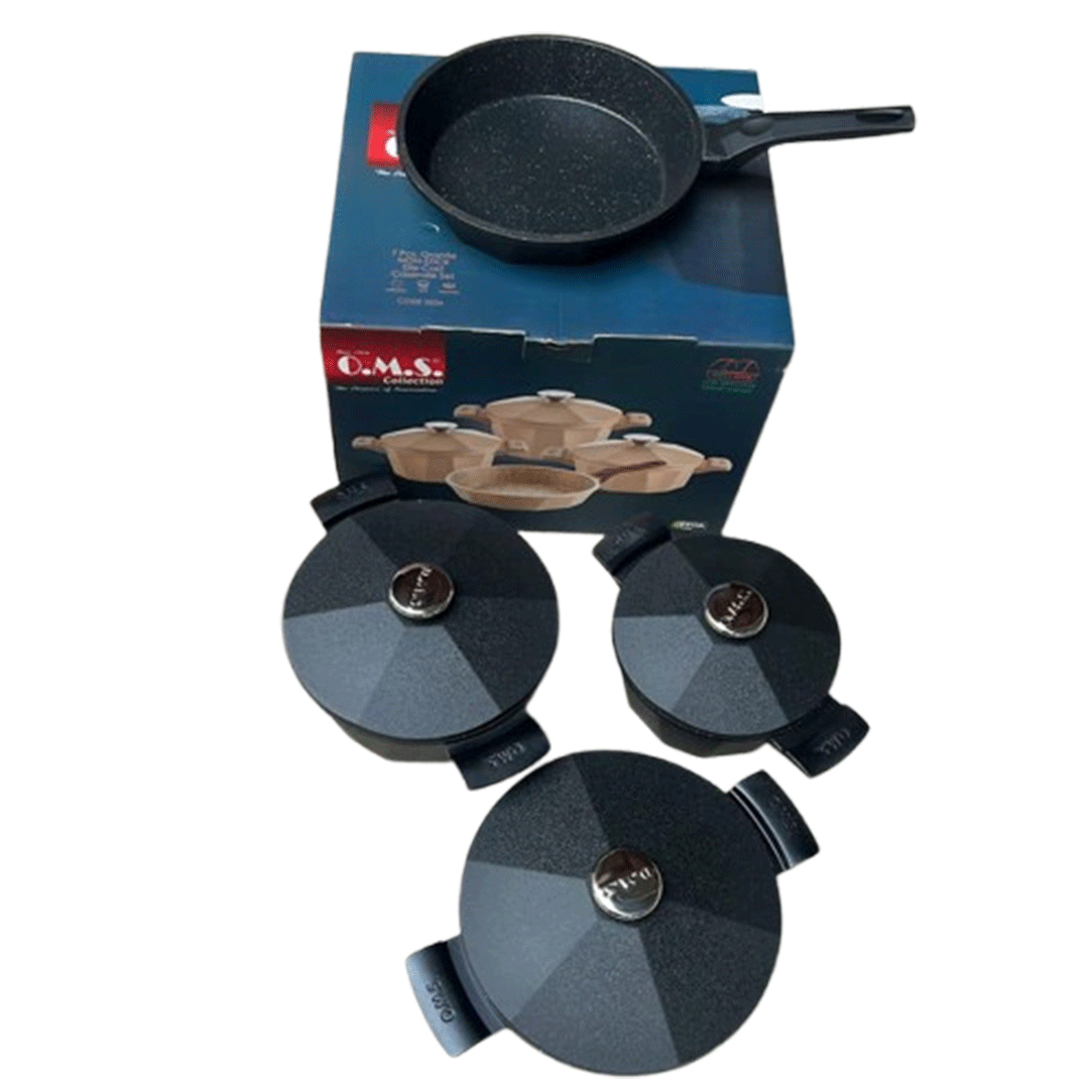 Sans-titre-1-2.png Batterie de cuisine 7 pcs granite haute qualité OMS Noir – Image 1