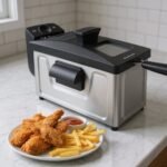 Friteuse inox 3L 1800W SilverCrset DF7710B-GS – Image 4