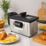 Friteuse inox 3L 1800W SilverCrset DF7710B-GS – Image 2