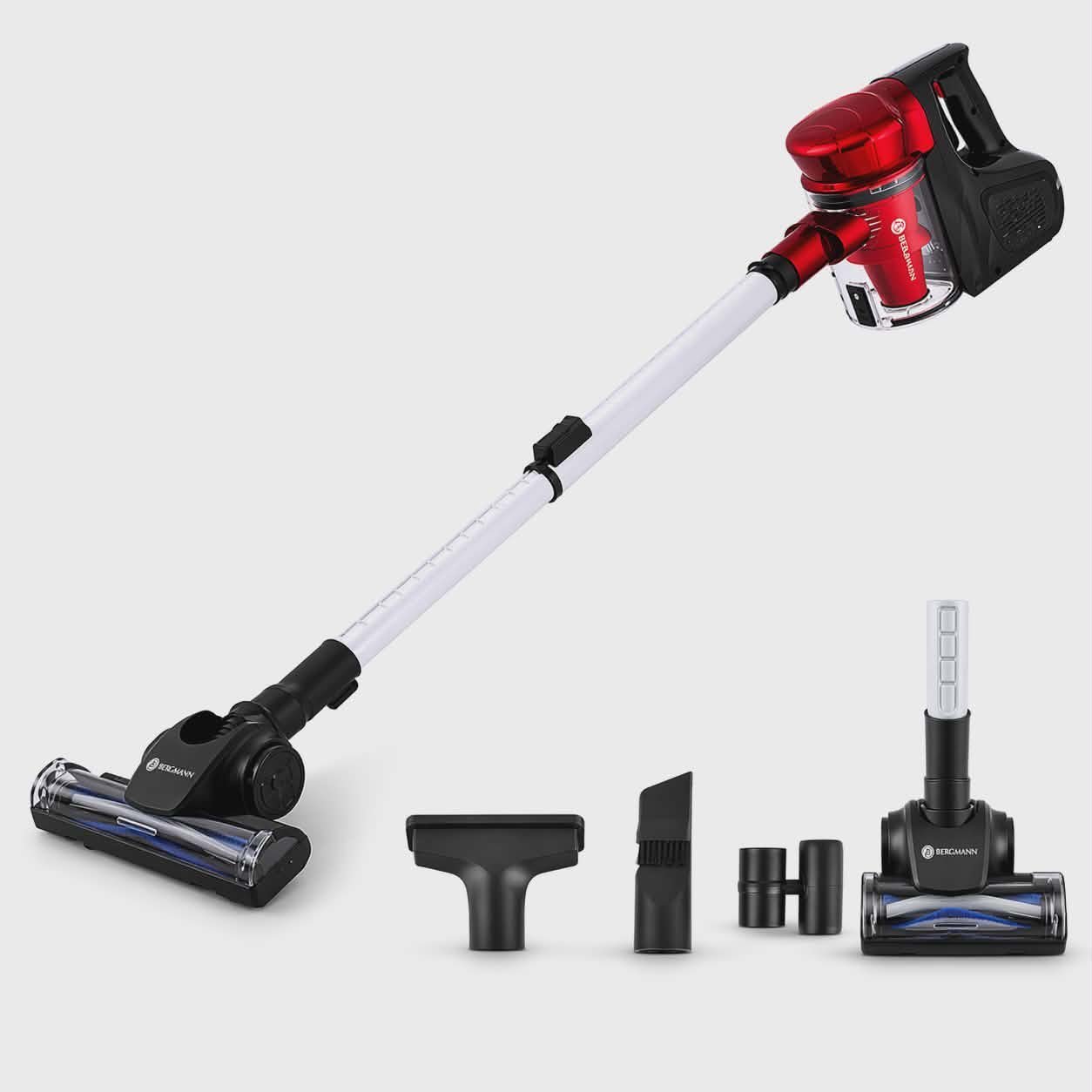 ba5d8dd3-e8d0-4720-801e-6fe64b06e301.jpg Aspirateur Balai 3 en 1 Avec Accessoires 2000W 1L 4.3M Bergmann BVC4200 – Image 1