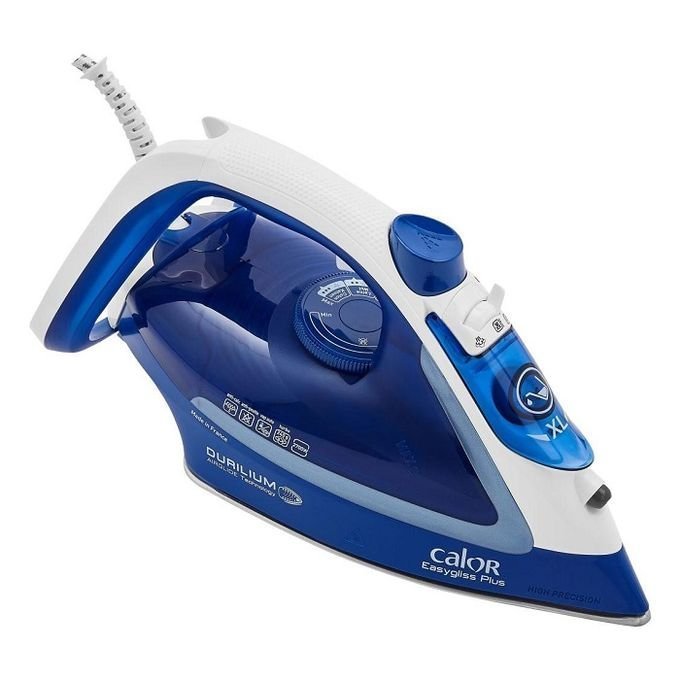 calor-fer-a-repasser-easy-gliss-1.jpg Fer À Repasser À Vapeur 2700W 270mL Easygliss Plus Calor FV5750C0 – Image 1