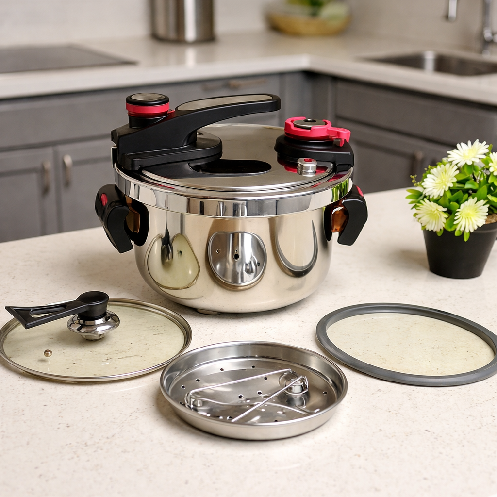 cbe36ee6-04b2-4408-97e6-15861e358925.png Cocotte 4 L inox 18/10 Kenz DSD22-4 – Image 1