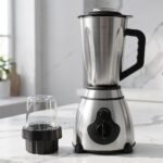 Blender inox 2 en 1 - 1.5L - 1000W - 06 Lames Rhinos