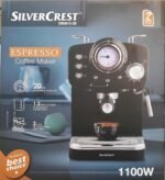 Machine a Café Expresso SilverCrest Café Poudre + cappuccino 20 Bars 1100W 1.2L SilverCrest CM5013-CB – Image 2