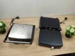 Grill Panini / Viande XL - inox - 2200W Matrix – Image 2