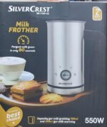 Mousseur à Lait Electrique INOX 550W 300ML  SilverCrest MK1700D-GS – Image 6