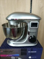 Pétrin Double Crochet Multismart 1500W 8L avec 04 Accessoires et afficheur LCD Multismart MS-SM2208 – Image 2