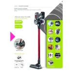 Aspirateur sans fil KENWOOD original  22.2 V  160W Aspirateur balai vertical 2 en 1 SVM12 Rouge – Image 2