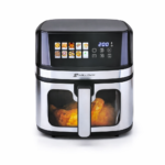 Airfryer Inox 8L 1800W Numérique Avec Fenêtre Visible Schallenge AMB-39AF – Image 3