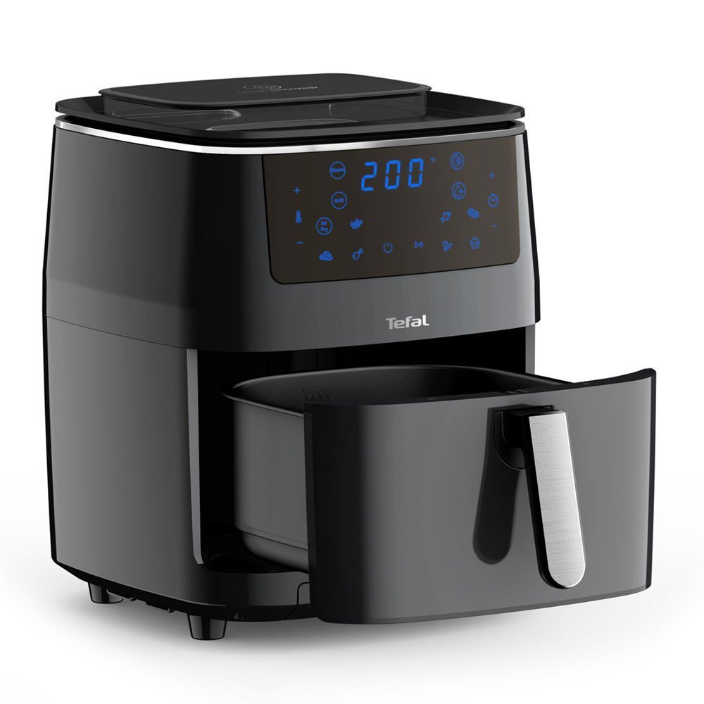 fw2018153jpg.jpg Friteuse 3En1 Sans Huile Gril Et Vapeur Tefal FW201815 – Image 1