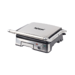 Gril Et Panineuse Saine En Inox Avec Ouverture À 180° 2000W Techwood TGD-2018D – Image 2
