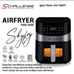 Airfrayer 1500W 6.5L tactile avec fenêtre et 8 programmes Schallenge AMB-36AF – Image 2
