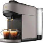 Machine à Café à Capsules  limestone grey Reconnaissance des Capsules Doubles Philips L’Or Barista  Absolu Original LM9512
