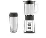 Mini blender Moulinex Original , bol en verre, gourde à emporter, 400 W Moulinex Original LM17GD10