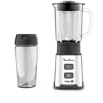 Mini blender Moulinex Original , bol en verre, gourde à emporter, 400 W Moulinex Original LM17GD10