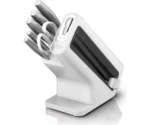 Ensemble de 6 couteaux Ninja StaySharp en acier inoxydable avec affûteur intégré, K62006EUWH