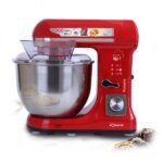 Robot Pétrin inox 5L 1000 W 06Vitesses Rouge Robuste PK2 – Image 2