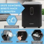 Machine à glaçons 1,1L 12KG Noir Bomann EWB 6068 CB Noir – Image 4