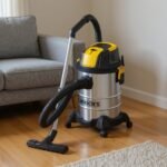 Aspirateur INOX a eau et Poussière Multifonction avec Accessoires 2300 W 25 Litres Heinrich´s Germany HBS 1804 – Image 3
