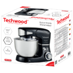 Robot Pétrin inox 5L 1000W 6Vitesses Techwood TRO-1056 – Image 2