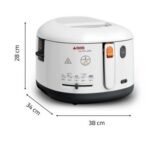 Friteuse Classique 2.1 Litres 1900W Filtra-One Seb Original FF162100 – Image 5