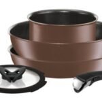 Set De Cuisine 5Pcs Casseroles Avec Poignée Amovible Antiadhésif Ingenio Expertise Tefal L6919093