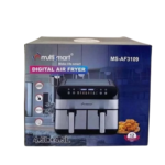 AirFryer inox 09L Double Bac 2400W  Multismart MS-AF3109 – Image 3